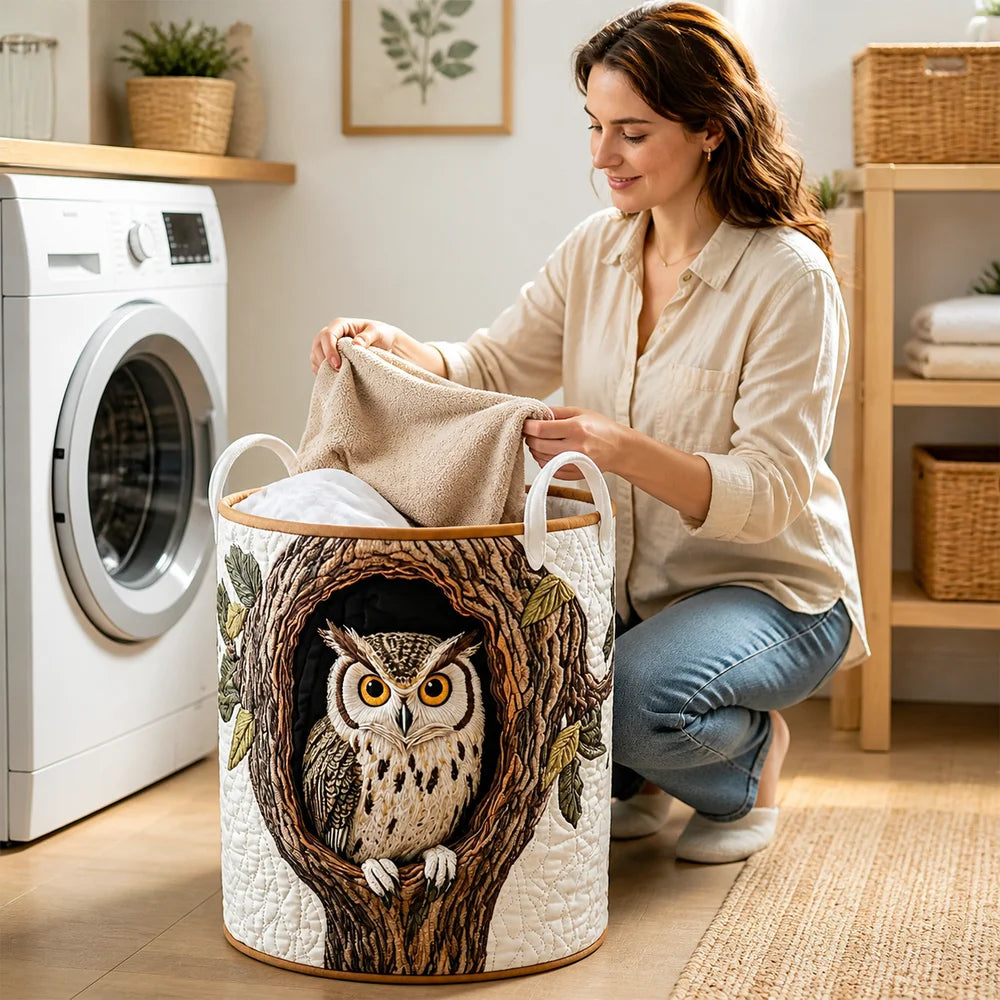 Boho Quilted Laundry Basket with Handles – Large Floral Hamper Laundry Hamper Basket Richie's