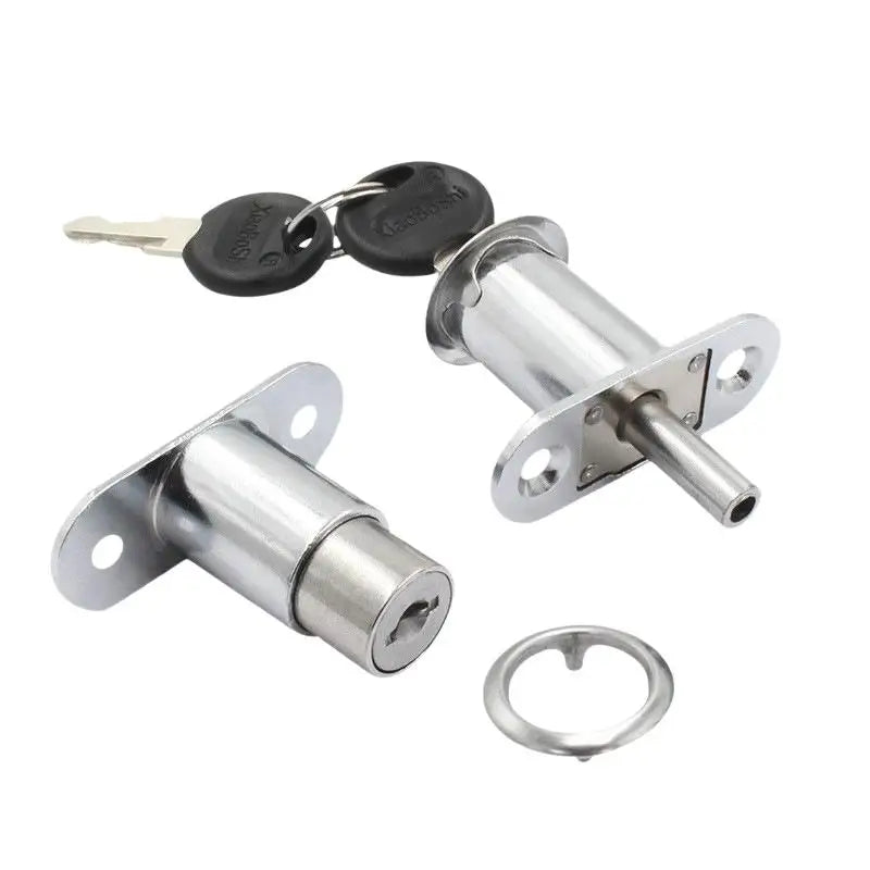 Zinc Alloy Press-Type Sliding Door Lock – Cabinet & Wardrobe Sliding Door Lock Richie's