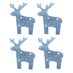 Christmas Cutlery Holder Bags | Festive Non-Woven Fabric 4 Pcs