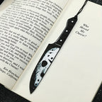 Gothic Bookmark with Black Tassel | Horror Halloween Gift Gothic Bookmark Richie's