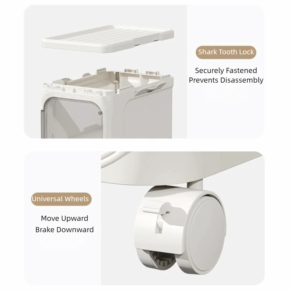 Foldable Narrow Storage Cabinet with Wheels – Slim Crevice Rack Narrow Storage Cabinet Richie's