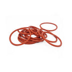 5-Pack Red VMQ Silicone O-Rings CS1.8mm ID 45–75mm Gaskets Silicone O-Ring Gasket Richie's