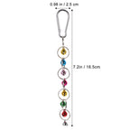 Colorful Parrot Swing with Bell & Anti-Skid Metal Ring Bird Swing Toy Richie's