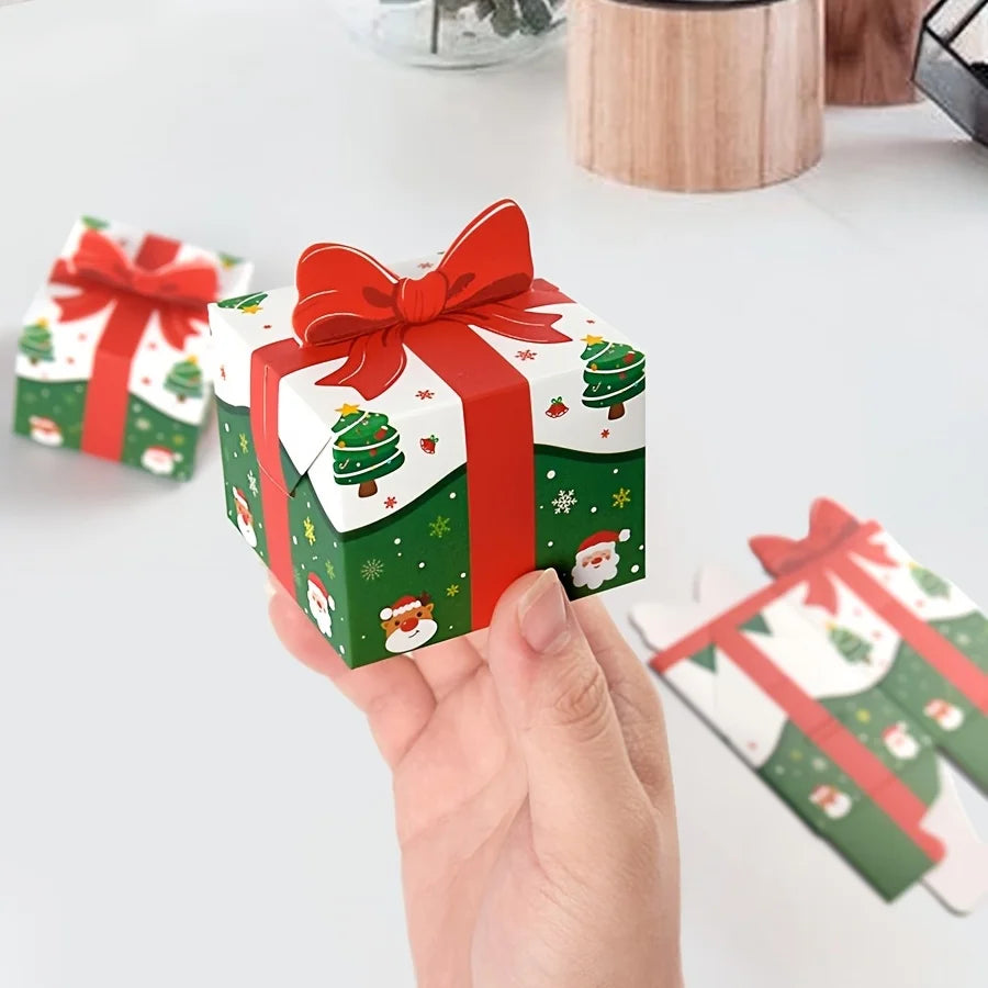20pcs Christmas Gift Boxes with Red Bow – DIY Candy Boxes Christmas Gift Boxes Richie's