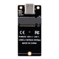M.2 NVMe to USB-C Adapter ASM2364 USB 3.2 Gen2x2 – 2000MB/s SSD Adapter Board Richie's SSD Adapter
