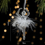 Acrylic Crystal Christmas Icicle Pendants Glitter Tree Ornaments Christmas Tree Ornaments Richie's 08
