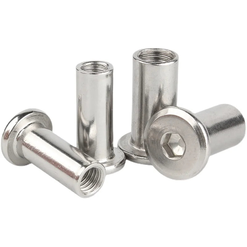 M3 M4 M5 304 Stainless Steel Hex Socket Furniture Cap Nut Insert Insert Cap Nut Richie's