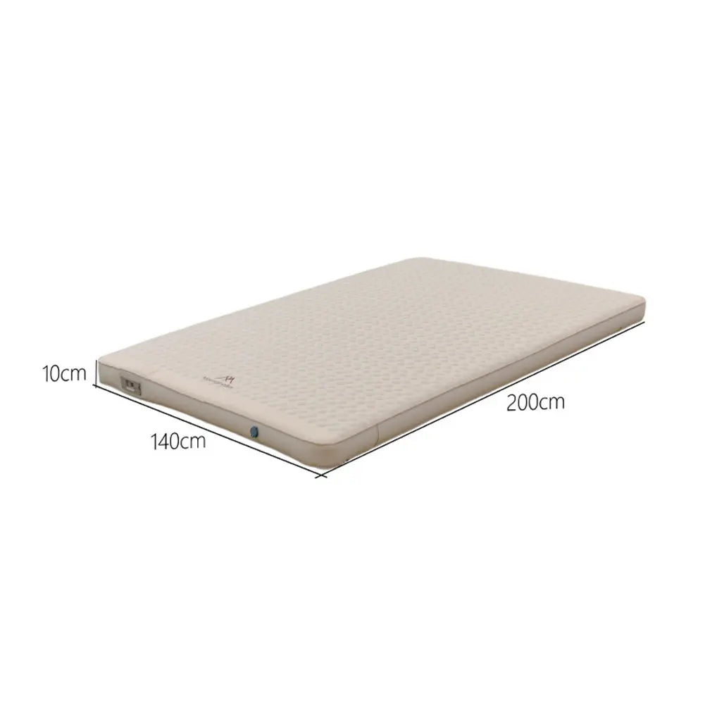 Double Camping Air Mattress 10cm Self-Inflating with Built-In Pump Camping Air Mattress Richie's