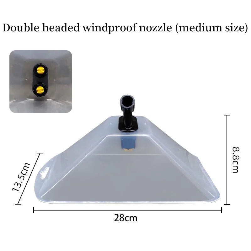 Windproof Fan-Type Sprayer Nozzle Cover – Garden & Farm Sprayer Nozzle Cover Richie's Dual M