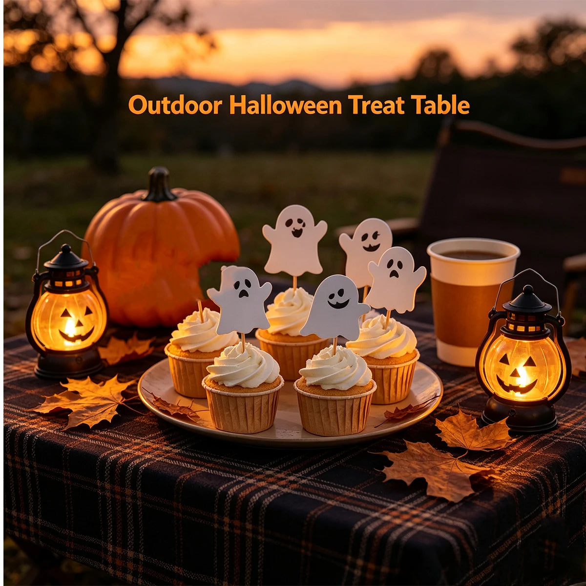 Halloween Ghost Cake Decoration Sticker Decals – Fun & Spooky Halloween Cake Stickers Richie's