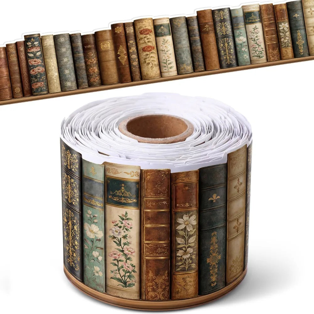 Floral Self-Adhesive Blackboard Border Sticker 10m Roll Wall Border Sticker Richie's D 16.5㎡