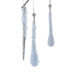 Acrylic Ice Drop Christmas Hanging Ornaments – Clear Pendants Christmas Ornaments Richie's