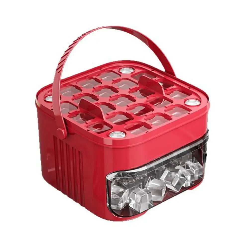 50-Cube Ice Maker Mold | Double-Layer Easy-Press Ice Tray Ice Cube Mold Richie's
