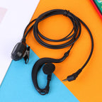 3.5mm 1-Pin Walkie Talkie Earpiece Headset PTT Mic – Motorola YAESU Radio Earpiece Headset Richie's