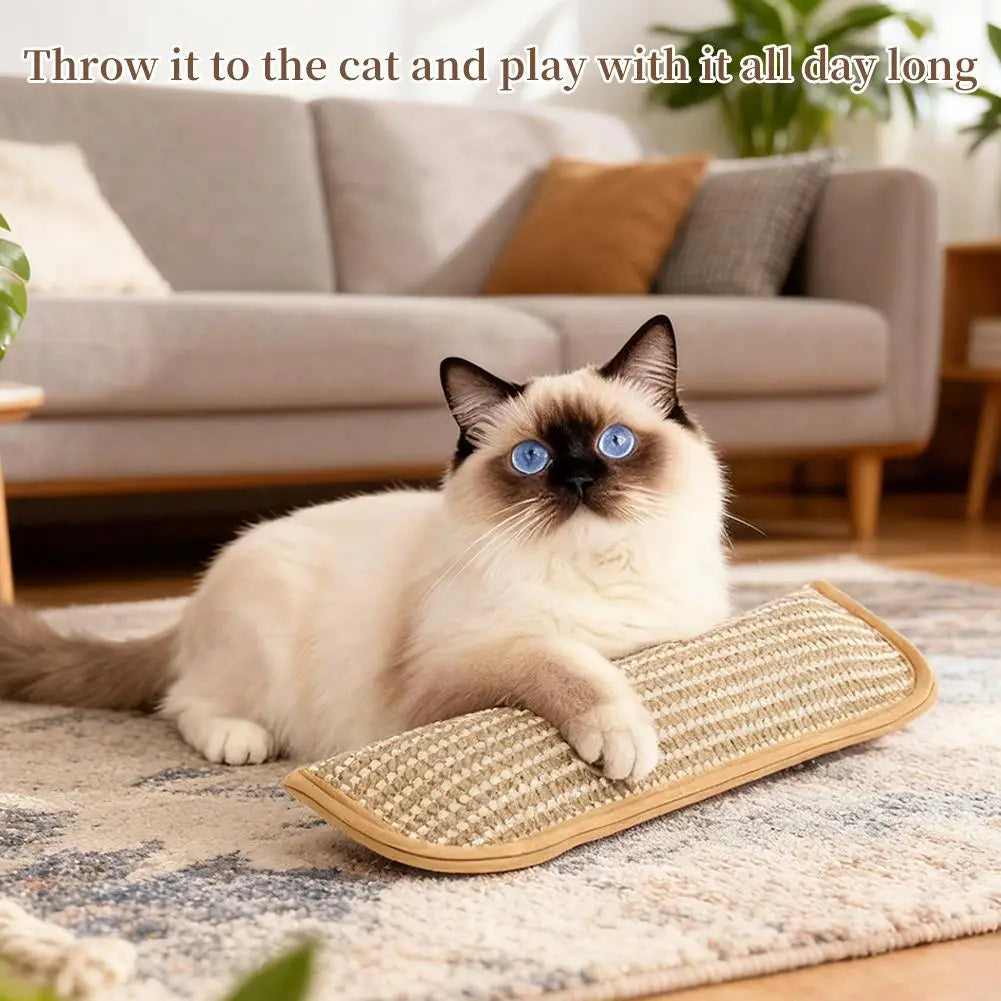 Catnip Kicker Toy – Sisal Scratch & Bite Pillow for Cats Cat Kicker Toy Richie's