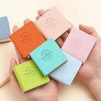 3-Pack Mini Watercolor Sketchbooks 2x2" – 48 Sheets Faux Leather Watercolor Sketchbook Set Richie's