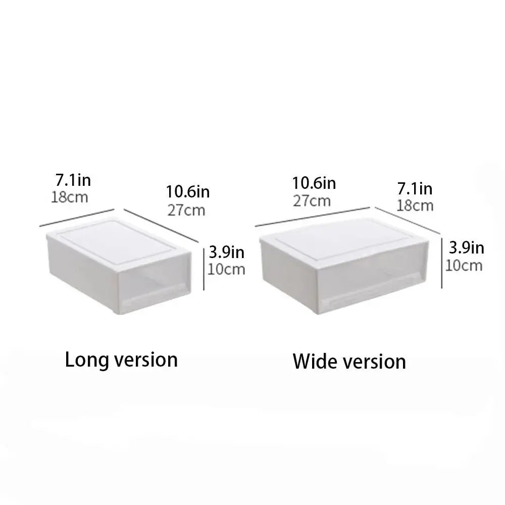 Stackable Plastic Drawer Storage Box – Desktop Organizer Drawer Storage Box Richie's