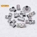 Aluminum Alloy Pipe Fitting Connector 1/2" & 3/4" Corner Elbow Pipe Fitting Connector Richie's