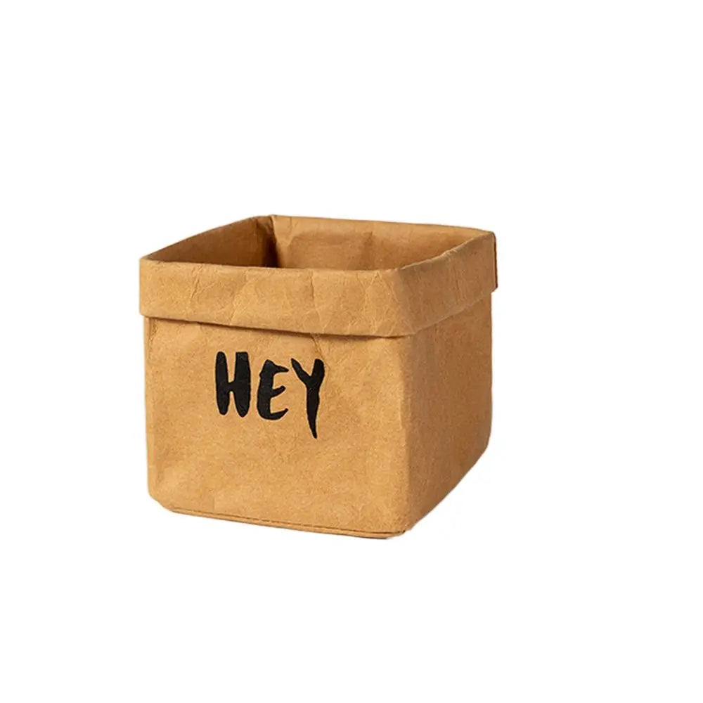 Reusable Washable Kraft Paper Bag – Large Capacity Shopping Tote Reusable Shopping Bag Richie's 02-S