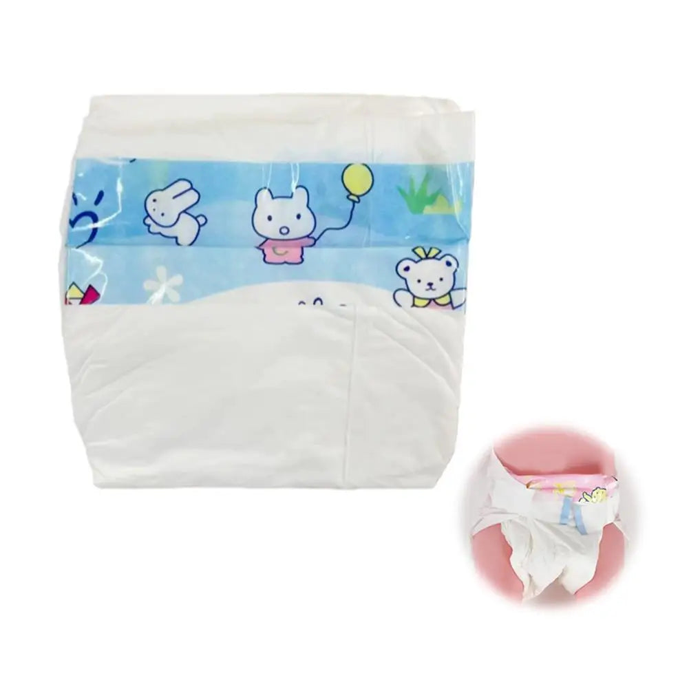 10Pcs Reborn Baby Doll Diapers Pretend Play Accessories 14-18" Doll Accessories Richie's 1PC blue