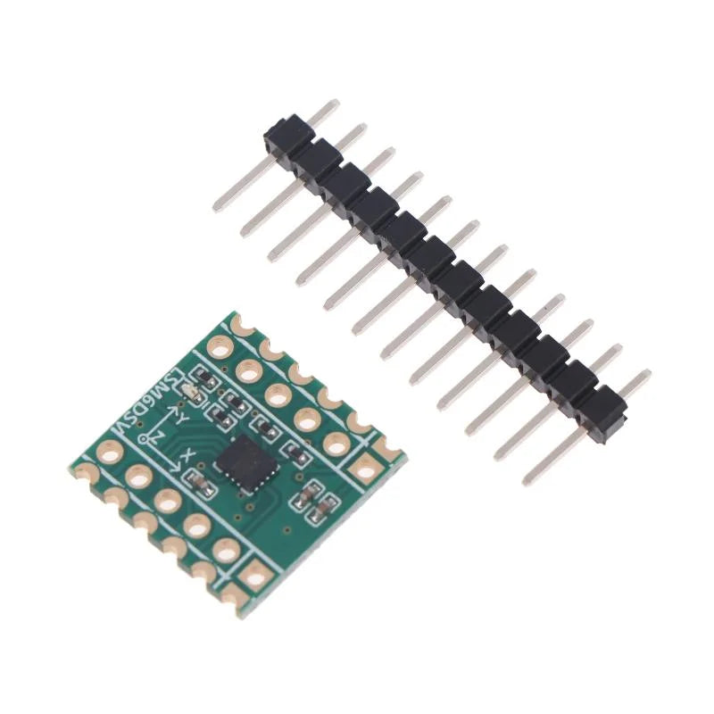LSM6DSV Six-Axis Sensor Module SPI/I2C – SlimeVR Compatible IMU Sensor Module Richie's Long row needles