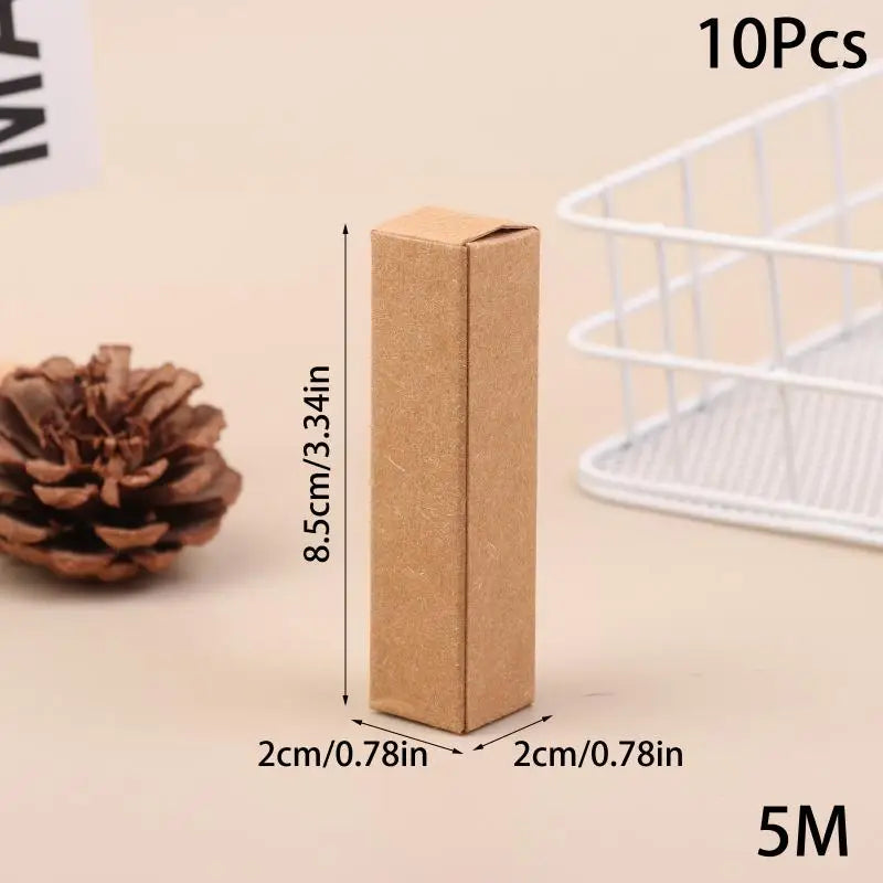 10Pcs Essential Oil Perfume Gift Boxes 5ml 10ml – Eco Packaging Essential Oil Gift Box Richie's B1