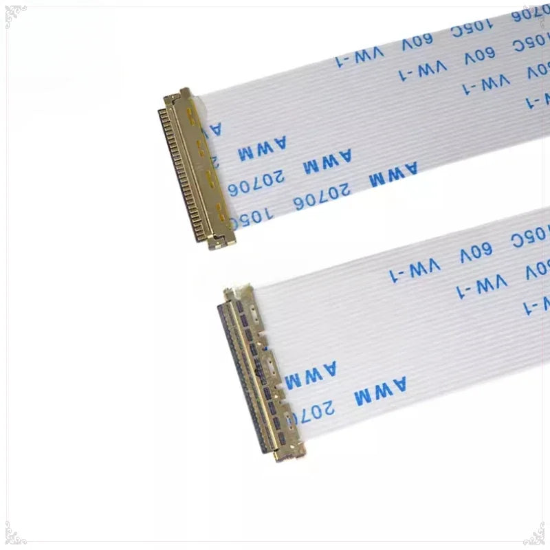 2PCS EDP 30/40-Pin 0.5mm Ribbon Cable AWM 20706 LCD Forward Reverse FFC Ribbon Cable Richie's