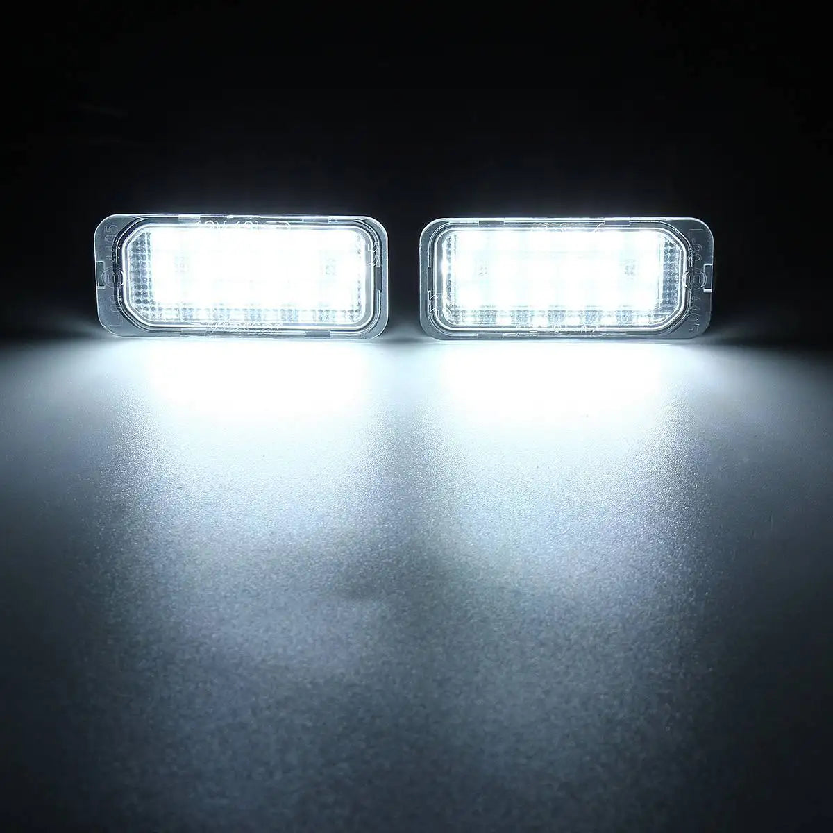 18-SMD LED License Plate Light 12V for Ford Focus Fiesta Mondeo LED License Plate Light Richie's