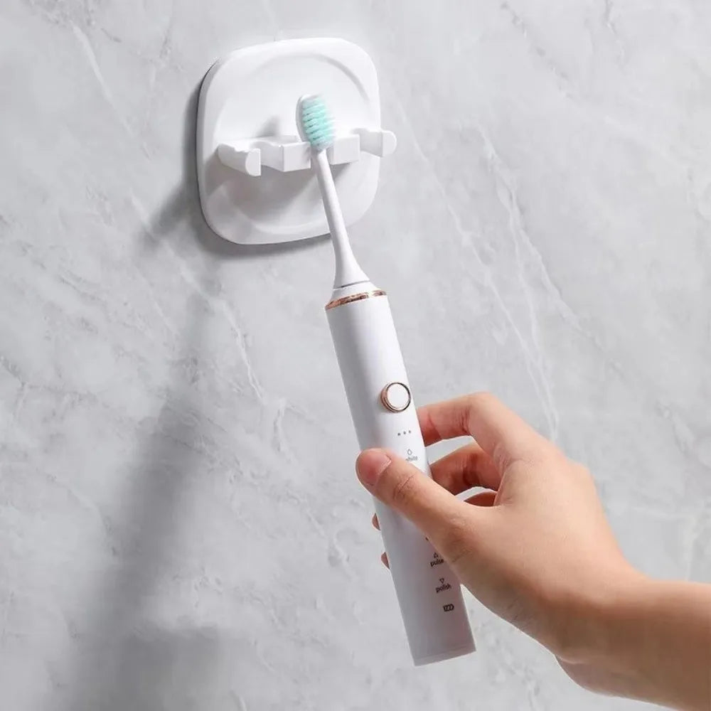 Wall Mounted Electric Toothbrush Head Holder Self-Adhesive Toothbrush Head Holder Richie's