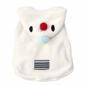 Snowman Flannel Dog Vest Coat – Warm Bodysuit for Small Dogs Dog Vest Coat Richie's White S