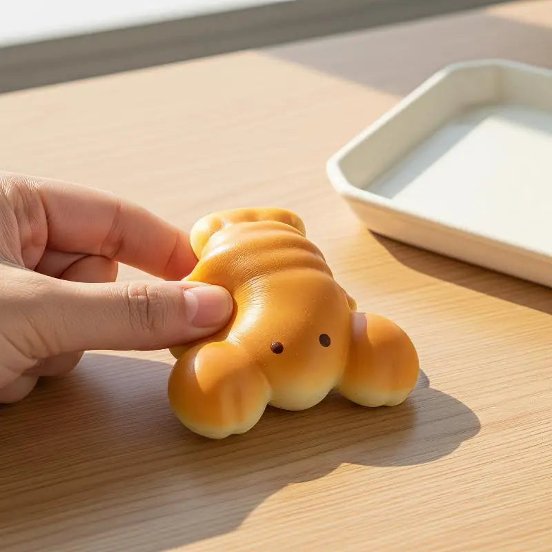 Slow Rising Squeeze Toast Toy – Soft Sensory Fidget Toy Sensory Fidget Toy Richie's