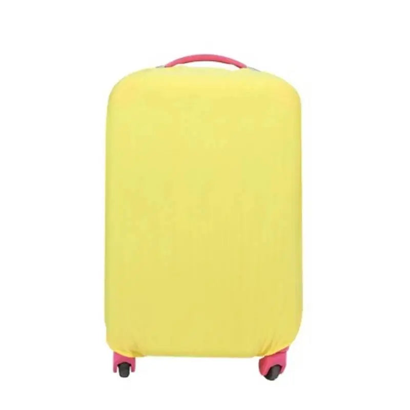 Stretch Suitcase Protector Cover 18–32 Inch Luggage Shield Luggage Cover Richie's yellow S(18-20inch)