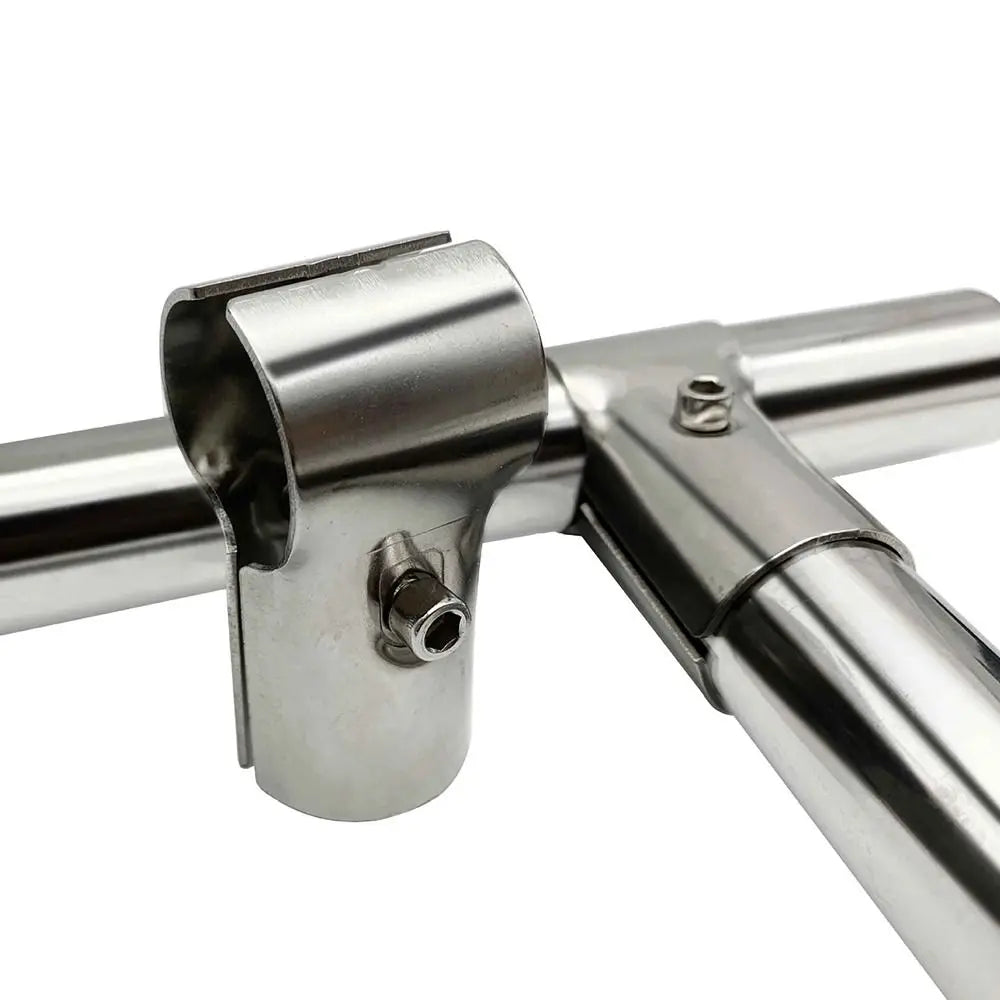 25mm Tube Connector Pipe Joint Clamp for Clothes Rack & Shelving Pipe Joint Connector Richie's