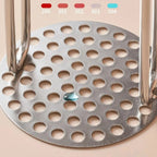 304 Stainless Steel Potato Masher – Dense Mesh Vegetable Press Kitchen Masher Tool Richie's