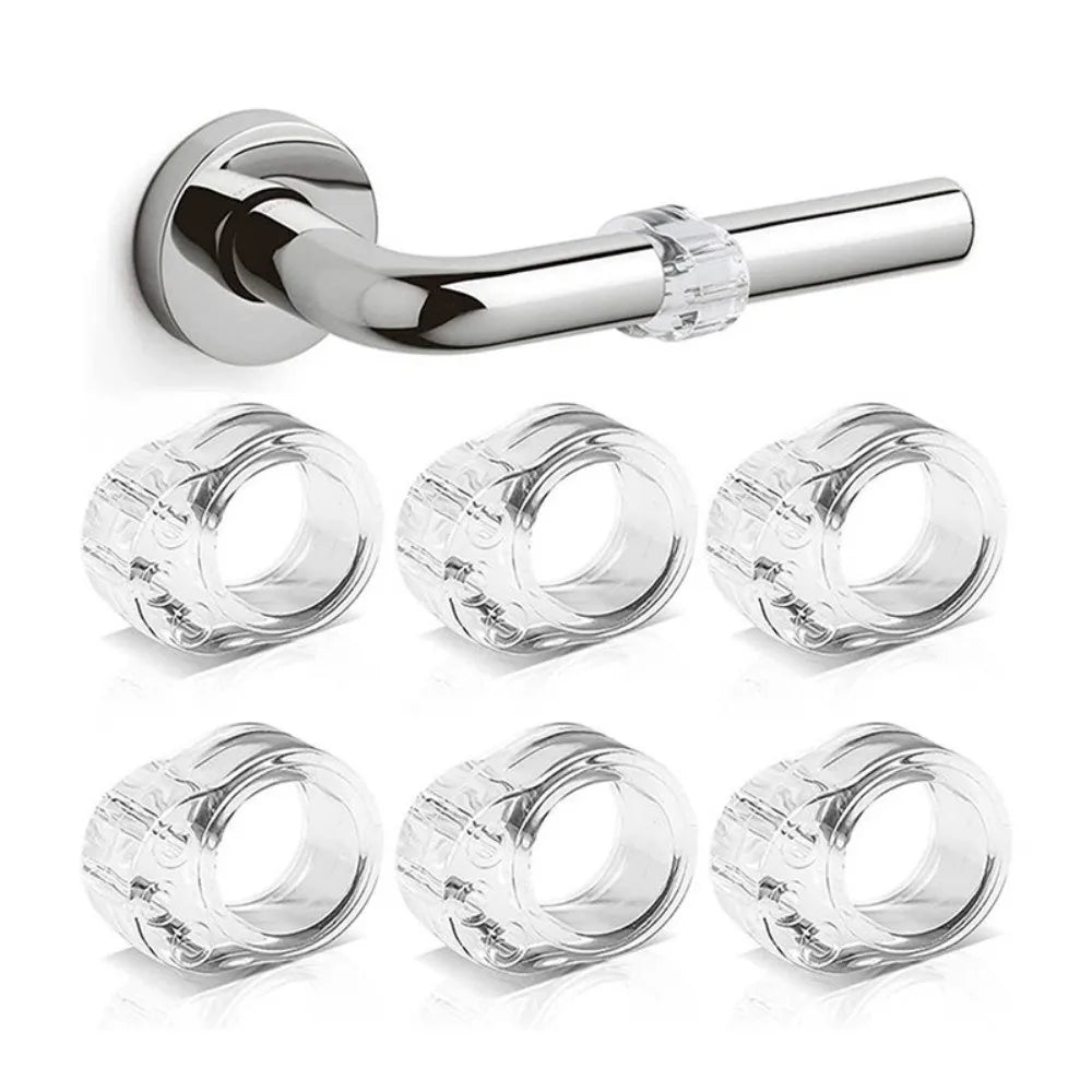 Silicone Door Handle Bumper – No-Drill Wall Protector Ring Door Handle Bumper Richie's