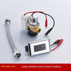 Infrared Sensor Auto Flush Valve Kit for Smart Toilets Sensor Flush Valve Richie's B panel brass valve