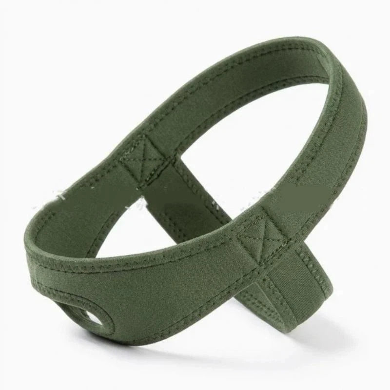 Adjustable Anti-Snoring Chin Strap | Soft Breathable Sleep Aid Anti-Snoring Chin Strap Richie's Green