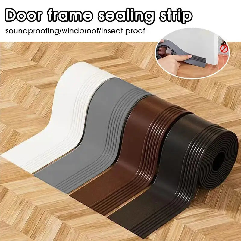Self-Adhesive Door Bottom Seal Strip 36mm 1M | PVC Draft Guard Door Bottom Seal Strip Richie's