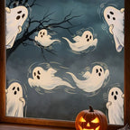 Halloween Ghost Window Sticker – Static Cling Decoration Window Sticker Richie's