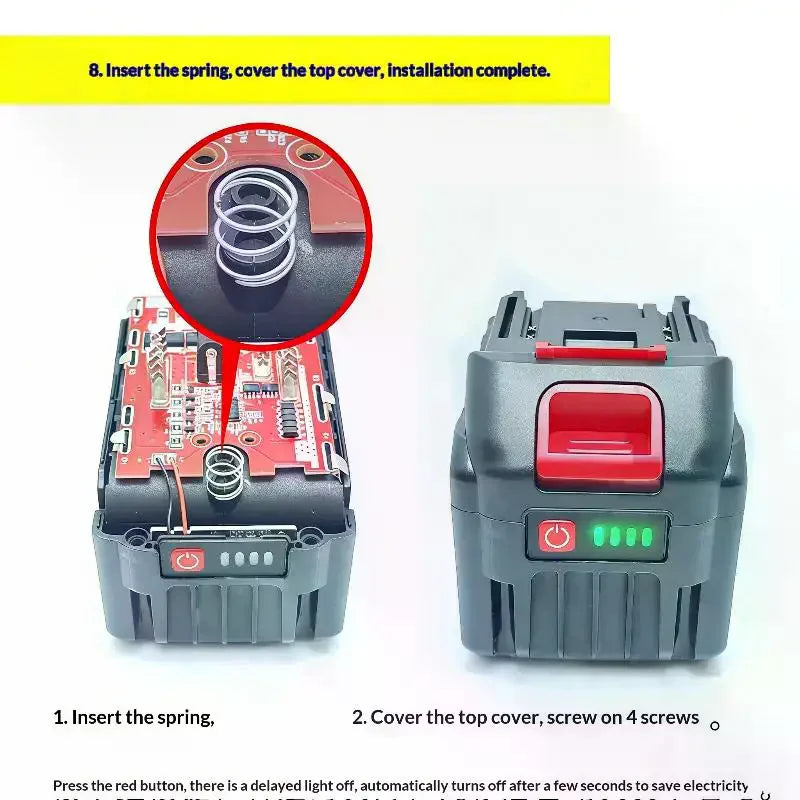 21V 7MOS Li-Battery Protection Board for Electric Tools BMS Battery Protection Board Richie's