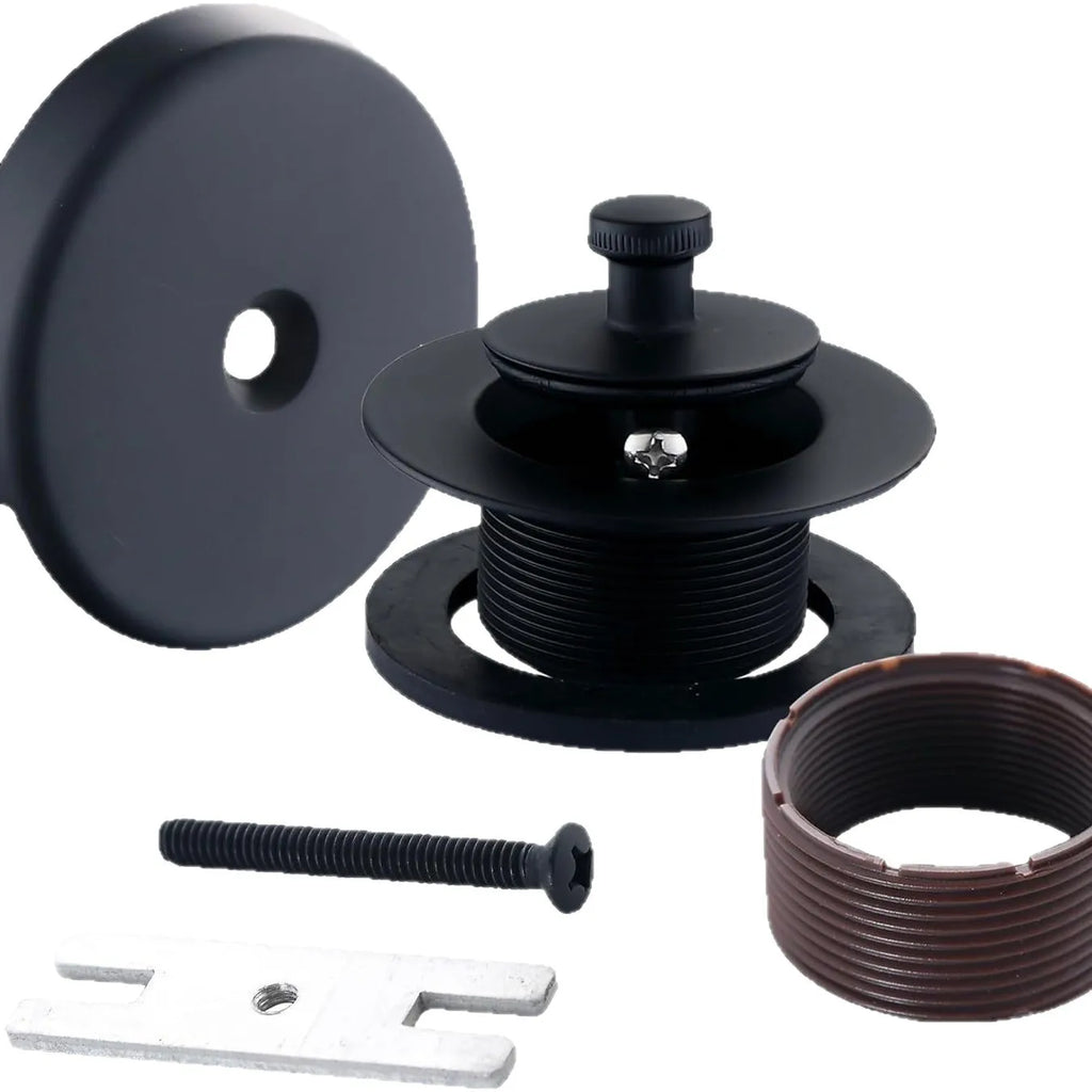 American Pull-Out Bathtub Drain Set with Overflow | Zinc Alloy Bathtub Drain Set Richie's
