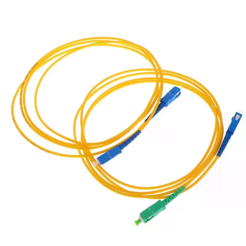Single Mode Fiber Optic Patch Cord Simplex SM 9/125 UPC FTTH Fiber Optic Patch Cord Richie's