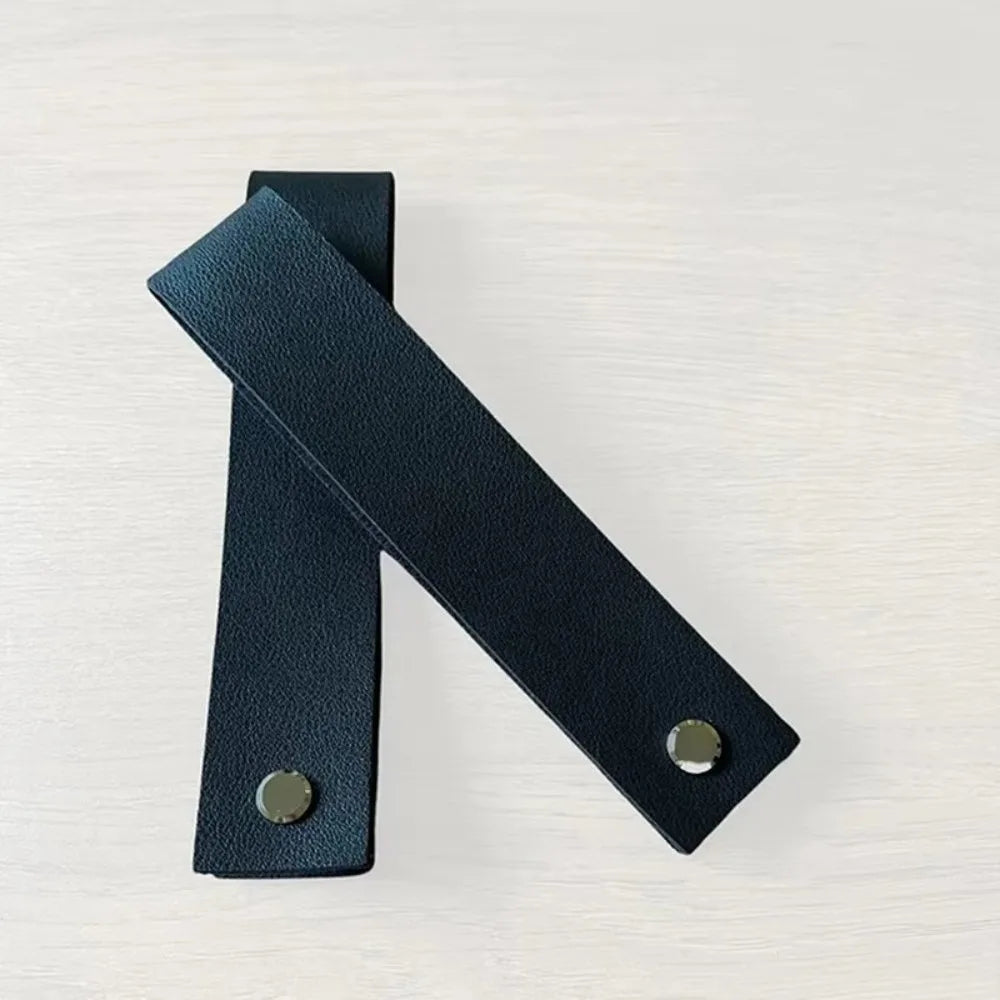 PU Leather Banner Lanyard – Wedding Sign Hanging Strap Sign Hanging Strap Richie's Black L