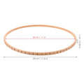 11-Inch Round Wooden Knitting Loom | Circular Weaving Frame Circular Weaving Loom Richie's 29X29X1CM