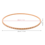 11-Inch Round Wooden Knitting Loom | Circular Weaving Frame Circular Weaving Loom Richie's 29X29X1CM