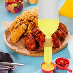 2.5L Hangable Sauce Dispenser – Leak-Proof Refillable Condiment Dispenser Richie's