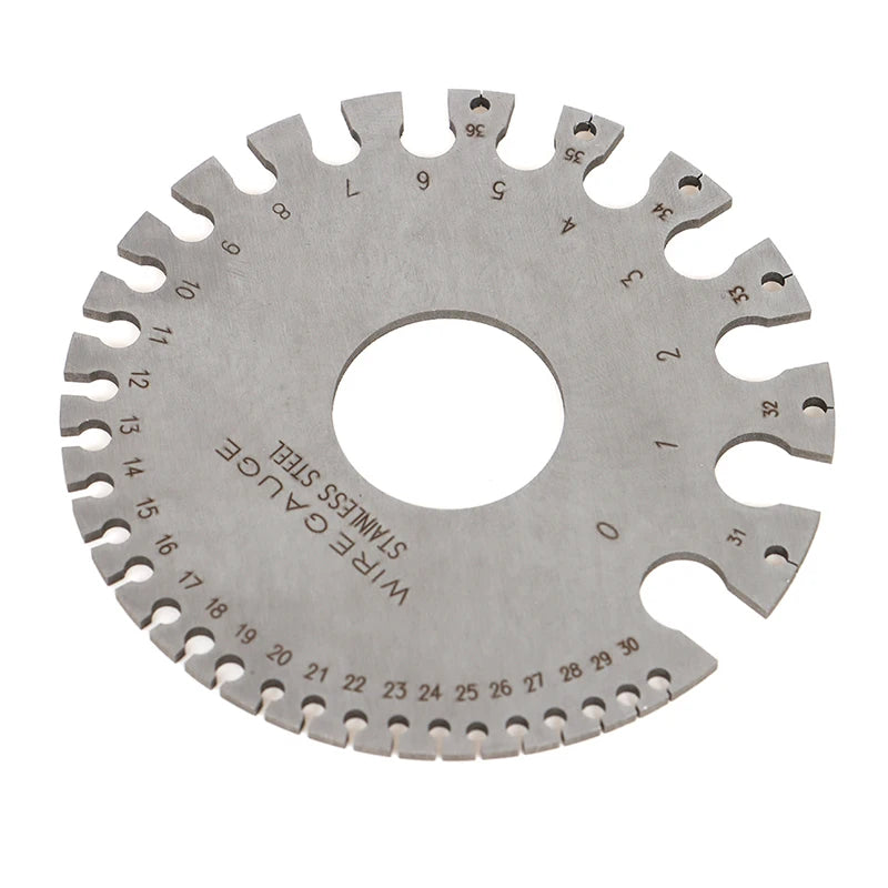 Metal Round Wire Gauge Diameter Measuring Instrument Wire Gauge Tool Richie's
