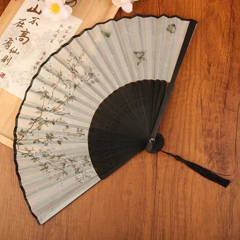 Chinese Foldable Hand Fan – Wedding & Costume Prop Foldable Hand Fan Richie's A5