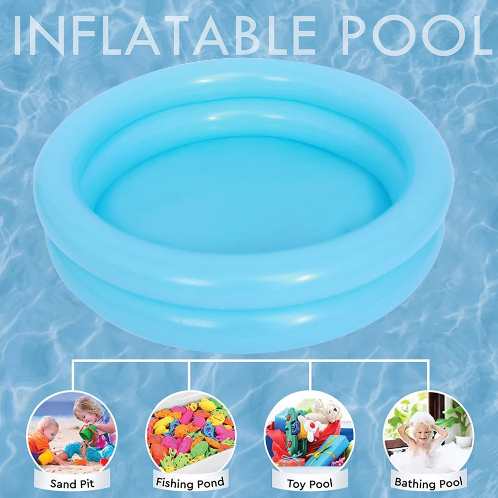 60cm Inflatable Baby Paddling Pool – Portable Round Kids Pool Inflatable Paddling Pool Richie's