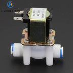 Solenoid Valve RO Water Purifier DC 12V 24V AC 220V 1/4" N/C N/O Solenoid Water Valve Richie's